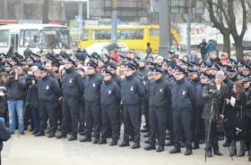 Фото 1 - Присяга новой черкасской патрульной полиции