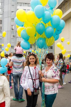 Фото 11 - День Незалежності. Черкаси 2016. Запуск патріотичних кульок