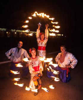 Фото 15 - Украинское огненное шоу 'Чарочка Вина'