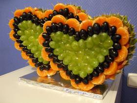 Фото 6 - Фруктовое сердце и другие композиции из фруктов
