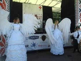 Фото 8 - Ходулісти ангели для фотосесії і весільної церемонії