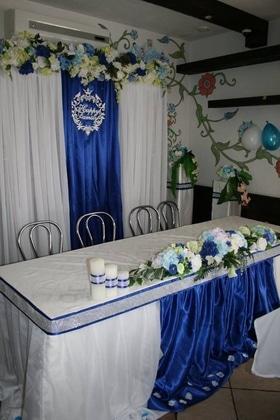 Фото 2 - Синяя свадьба