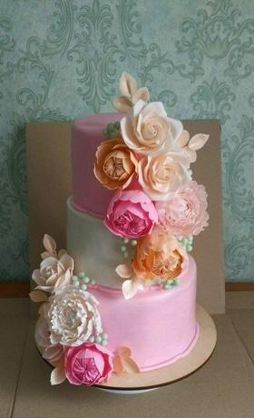 Фото 10 - Свадебные торты