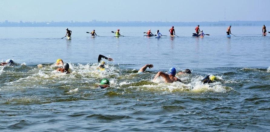'Международный заплыв через Днепр состоялся в Черкассах '