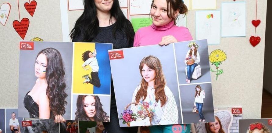 ''Я похожа на себя' – черкасская фотостудия подарила фотопортреты детям'