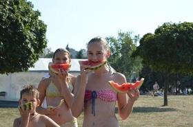 Статья 'Черкасщане съели более 200 арбузов на фестивале в Долине роз'