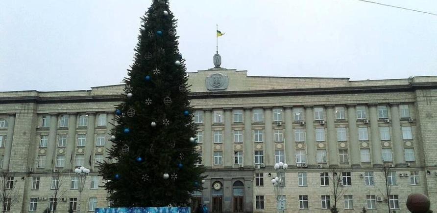 'Черкасская елка – самая пушистая в Украине'