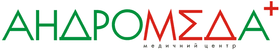 Логотип Андромеда+, медичний центр