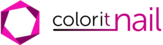 Логотип Колорит-нейл, интернет-магазин
