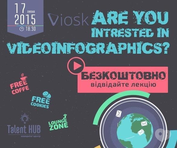 Навчання - Лекція 'Viosk – система створення відео інфографіки. Від стартапу до успішного проекту' в Talent HUB