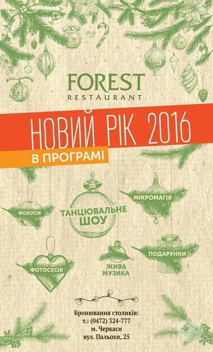 Вечірка - Новий рік у 'Forest'