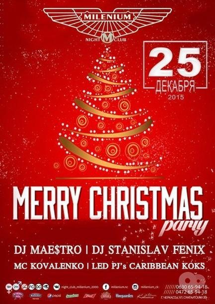Вечірка - Merry Christmas party в 'Millenium'