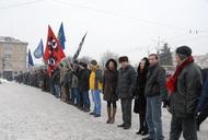 Фильм'Студенты Черкасского государственного технологического университета отметили День Соборности Украины' - фото 3