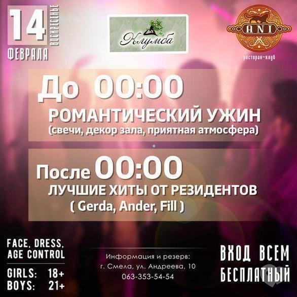 Вечірка - День Святого Валентина в 'Ani'