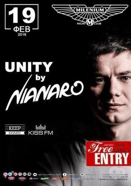 Вечірка - Вечірка 'Unity by Nianaro' в 'Millenium'