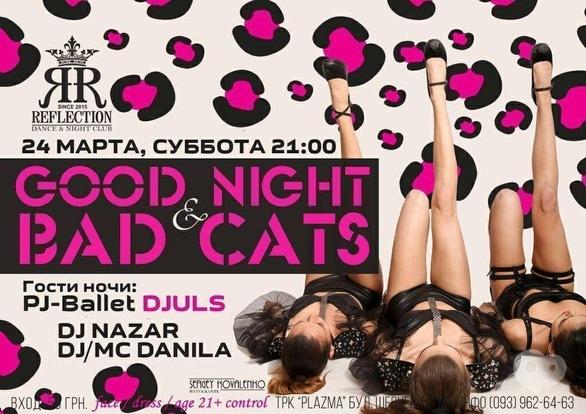 Вечеринка - Вечеринка 'GOOD NIGHT & BAD CATS' в Reflection Club