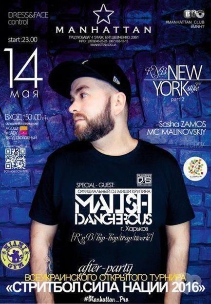 Вечірка - After-Party всеукраїнського відкритого турніру 'Сила нації 2016'