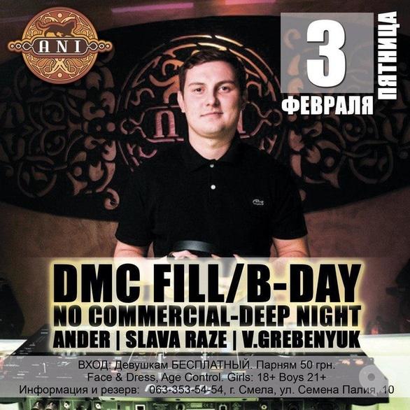 Вечеринка - DMC FILL B-DAY в 'ANI'