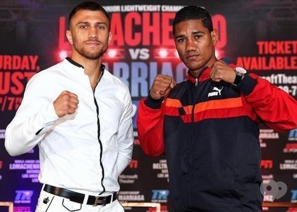 Фильм - 'Интер' в прямом эфире покажет боксерский поединок Василия Ломаченко против Мигеля Марриаги