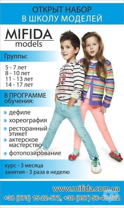 Для детей - Набор в модельную школу для детей 'MIFIDA Models'