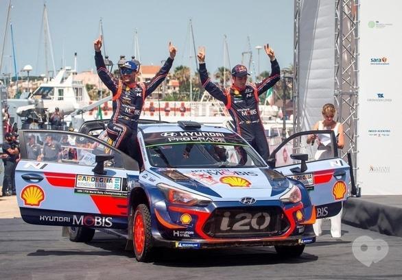 ТОВ Богдан-Авто Черкаси - Ювілейна перемога Hyundai Motorsport в ралі Італії