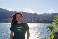 Фильм'Новая победа OceanWoman: Анастасия Даугуле покорила горное озеро в Италии' - кадр 1