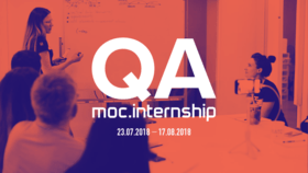 Набір на програму MOC QA Internship 2018