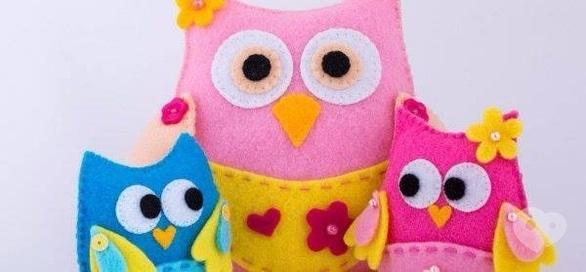 Навчання - Майстер-клас вихідного дня ' Веселі совенята з фетру'