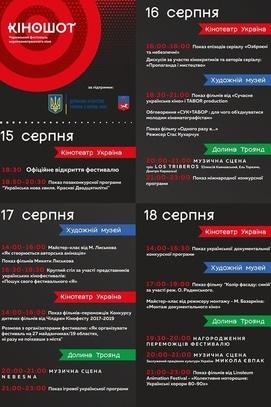 Фильм - Фестиваль короткометражного кино 'Киношот'