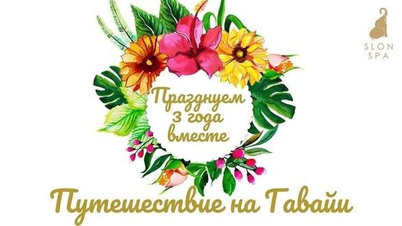 Вечеринка - Гавайская вечеринка на День Рождения 'SLON SPA'