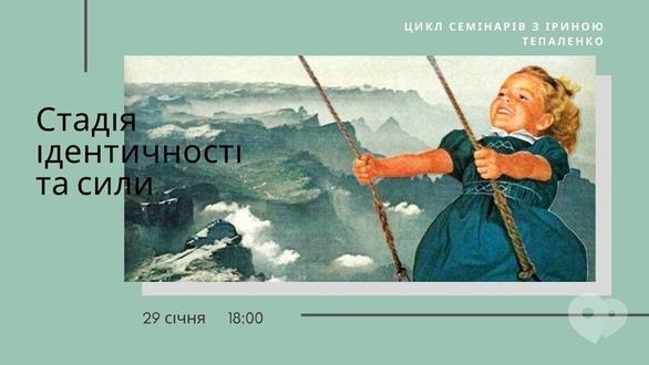 Обучение - Лекция 'Стадия идентичности и силы' - фото Обучение - Лекция 'Стадия идентичности и силы'