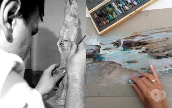 Навчання - Творча зустріч з скульптором та художником Д. Бур’яном та майстер-клас малюнку пастеллю