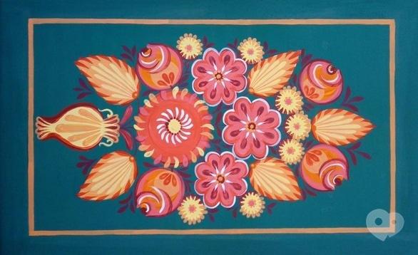 Навчання - Майстер-клас 'Листівки в стилі традиційного квіткового розпису Середньої Надніпрянщини'