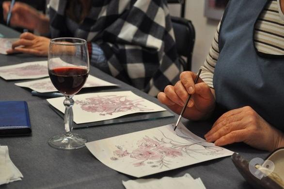 'Новый год 
2022' - Арт-мероприятие 'Рисование вином'