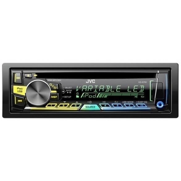 Автомир, магазин автотоваров, сто - CD/MP3-ресивер JVC KD-R761EY