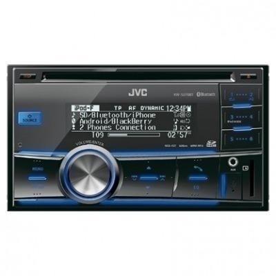 Автомир, магазин автотоваров, сто - 2-DIN CD/MP3-ресивер JVC KW-SD70BTEYD
