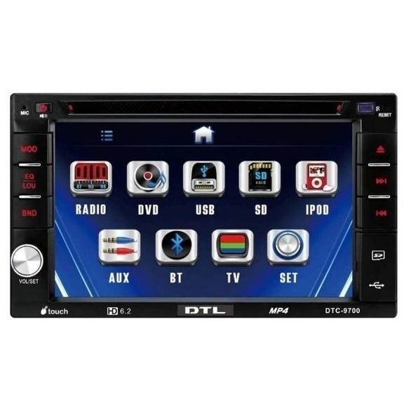Автомир, магазин автотоваров, сто - Мультимедиа 2-DIN DTL dtc-9700