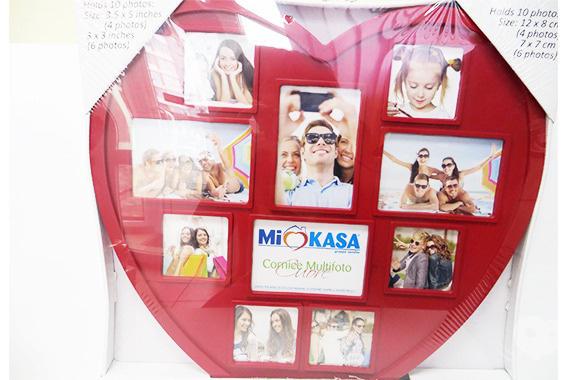 ФотоКопі Центр, салон-магазин - Фотоколаж на 10 фото "Серце" червоне