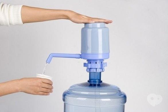 Срібна краплина, виробництво безалкогольних напоїв, мінеральних та інших вод - Ручна механічна помпа для води blue rain