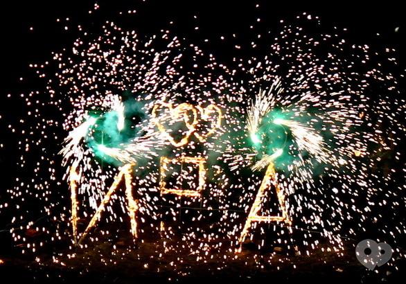 Фото-2 Сварожичі, вогняне шоу, піротехнічне шоу, велетні на ходулях - Вогняні написи