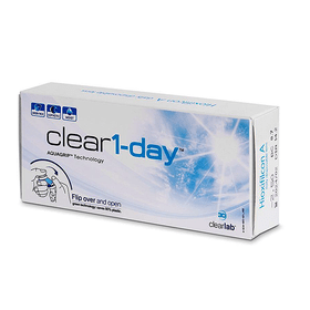 Одноденні контактні лінзи Clear 1-day