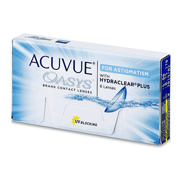 Зір, салон оптики - ACUVUE OASYS for ASTIGMATISM (6 шт) РЕКОМЕНДУЄМО!