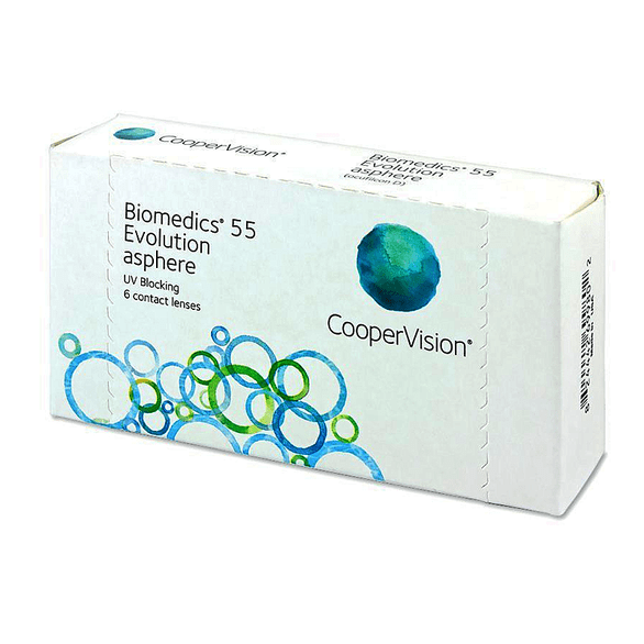 Зір, салон оптики - Biomedics 55 Evolution (6 шт., акция), фото Зір, салон оптики - Biomedics 55 Evolution (6 шт., акция)