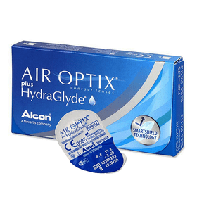 Air Optix plus HydraGlyde (3 шт., акция)
