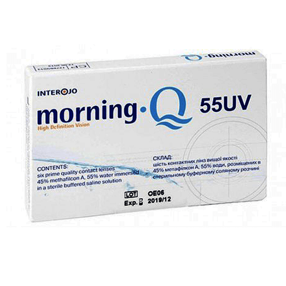 Зір, салон оптики - Morning Q 55 UV (6 шт., акция), фото Зір, салон оптики - Morning Q 55 UV (6 шт., акция)