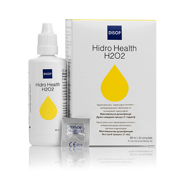 Зір, салон оптики - Hidro Health H202 60 ml + 6 tablets
