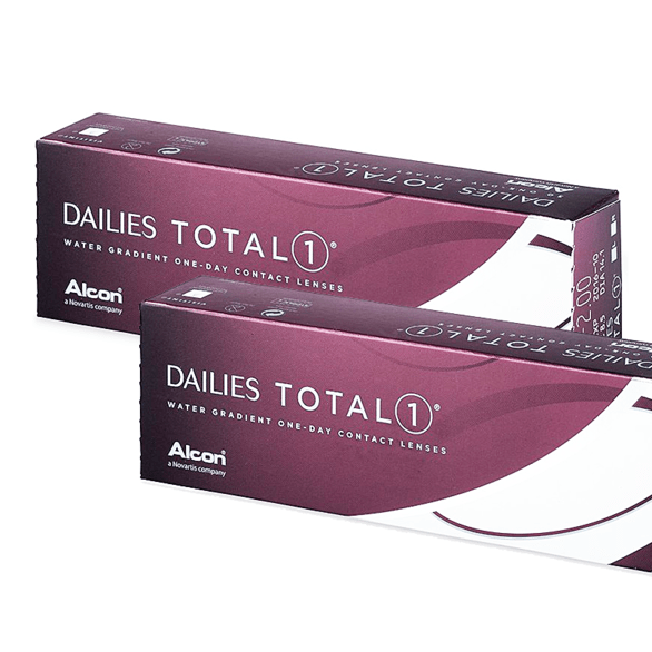 Зір, салон оптики - Dailies Total 1 (2 упаковки по 30 шт.)