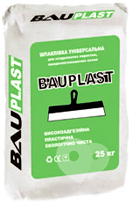 ООО АЕРОБУМ, строительные материалы - Шпатлевка Bauplast, фото ООО АЕРОБУМ, строительные материалы - Шпатлевка Bauplast