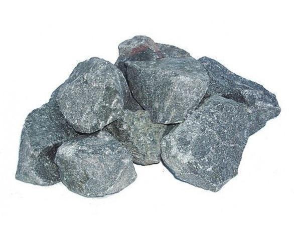 Фото-1 Камины, салон - Камень для сауны диабаз колотый,10-15 см