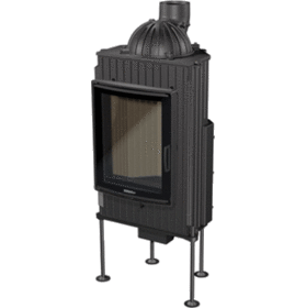 Камінна топка Nordflam Horn Panorama Black Decor